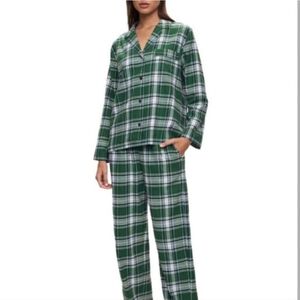 Eberjey Forest Plaid Women's Flannel Pajama Set